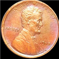 1915 Lincoln Wheat Penny CLOSELY UNCIRCULATED
