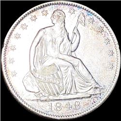 1848-O Seated Half Dollar UNCIRCULATED