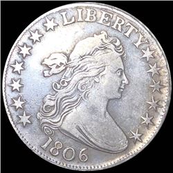 1806 Draped Bust Half Dollar XF+/AU