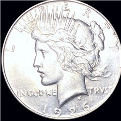 1926-S Silver Peace Dollar CLOSELY UNCIRCULATED