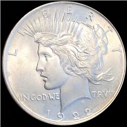1922 Silver Peace Dollar UNCIRCULATED
