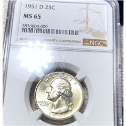 1950-S Washington Quarter PCGS - MS64
