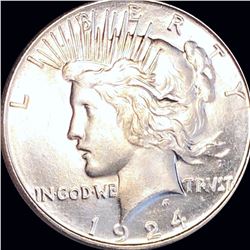 1924-S Silver Peace Dollar UNCIRCULATED