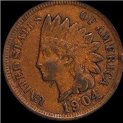 1904 Indian Head Penny NICELY CIRCULATED