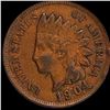 Image 1 : 1904 Indian Head Penny NICELY CIRCULATED