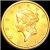 Image 1 : 1851-O Rare Gold Dollar UNCIRCULATED