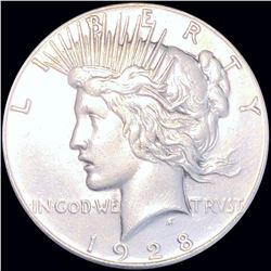 1928 Silver Peace Dollar UNCIRCULATED