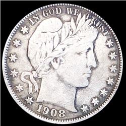 1908-O Barber Half Dollar XF