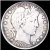 Image 1 : 1908-O Barber Half Dollar XF