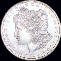 1887-S Morgan Silver Dollar UNCIRCULATED