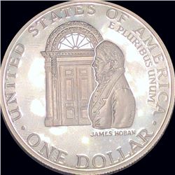 James Hoban Commemorative Silver Dollar GEM PROOF