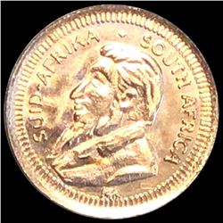 1980 South Africa Gold Krugerrand UNCIRCULATED