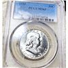 Image 1 : 1955 Franklin Half Dollar PCGS - MS63