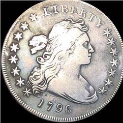 1796 Draped Bust Silver Dollar LIGHTLY CIRCULATED