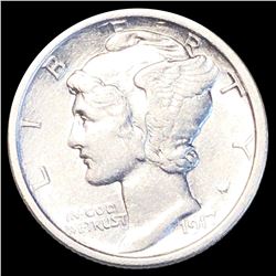 1917-D Mercury Silver Dime UNCIRCULATED