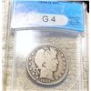 Image 1 : 1904-S Barber Half Dollar ANACS - G4