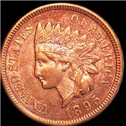 1895 Indian Head Penny NEARLY UNCIRCULATED