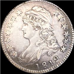 1812 Capped Bust Half Dollar NEARLY UNC