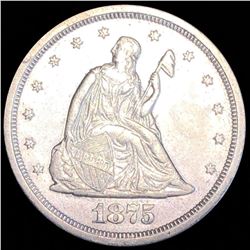 1875-S Twenty Cent Piece CLOSELY UNCIRCULATED