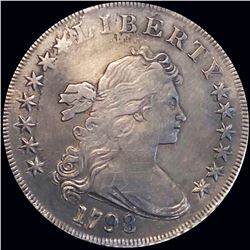 1798 Draped Bust Dollar XF++/AU