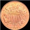 Image 1 : 1869 Two Cent Piece UNCIRCULATED