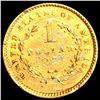 Image 2 : 1851 Rare Gold Dollar CLOSELY UNCIRCULATED