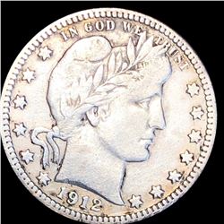 1912-S Barber Half Dollar LIGHTLY CIRCULATED