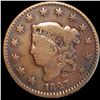 Image 1 : 1827 Coronet Head Large Cent NICELY CIRCULATED