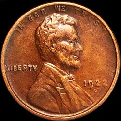 1922-D Lincoln Wheat Penny CLOSELY UNCIRCULATED
