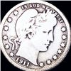 Image 1 : 1911 Barber Silver Quarter NICELY CIRCULATED
