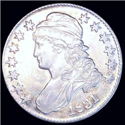 1831 Capped Bust Half Dollar CLOSELY UNCIRCULATED