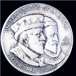 1924 Huguenot Half Dollar ABOUT UNCIRCULATED