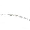 Image 1 : Sterling Silver 925 Figaro Link Necklace