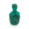 Image 3 : Asian Peacock Carved Turquoise Snuff Bottle