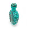 Image 3 : Asian Dragon Carved Turquoise Snuff Bottle