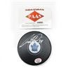 Image 2 : Autson Matthews Signed Toronto Maple Leaf Puck With COA