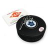 Image 3 : Autson Matthews Signed Toronto Maple Leaf Puck With COA