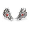 Image 1 : 2 Exquisite Chinese Miao Silver Dragon Head Rings