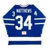 Image 3 : Auston Matthews Signed #34 Toronto Maple Leafs Jersey With Certificate Of Authenticity COA