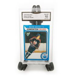 Wayne Gretzky Graded 10 Rookie Card RC Reprint