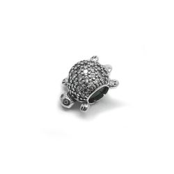 925 Sterling Silver Tortoise Bracelet / Necklace Charm
