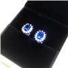 Image 2 : Lady Dianne Inspired Tanzanite Earrings Set With LED Ring Box