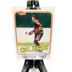 Jari Kurri Topps Edmondton Oliers Rookie Card RC