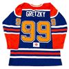 Image 1 : Authentic Wayne Gretzky Signed Edmonton Oliers #99 Jersey With Certificate Of Authenticity