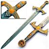 Image 1 : THE CRUSADERS Damascus Steel Sword