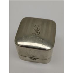 Antique Silver Pill Box