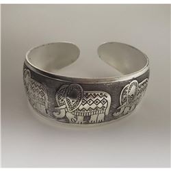 Tibetan Silver Ladies Bangle