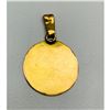 Image 2 : 18K Gold Arabic Scripted Necklace Pendant