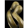Image 10 : Signed Original Rare Milo Abstract Modern Art Kissing Couple Bronze Sculpture