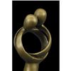 Image 11 : Signed Original Rare Milo Abstract Modern Art Kissing Couple Bronze Sculpture